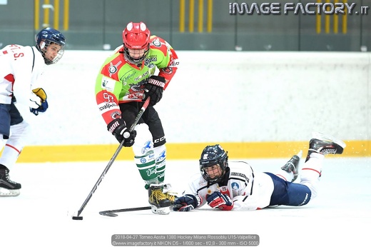2018-04-27 Torneo Aosta 1380 Hockey Milano Rossoblu U15-Valpellice
